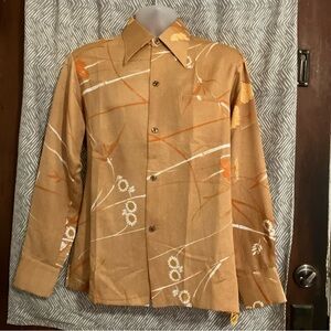 Vintage Mark Raysten Aloha Hawaiian Shirt M  Floral NWT